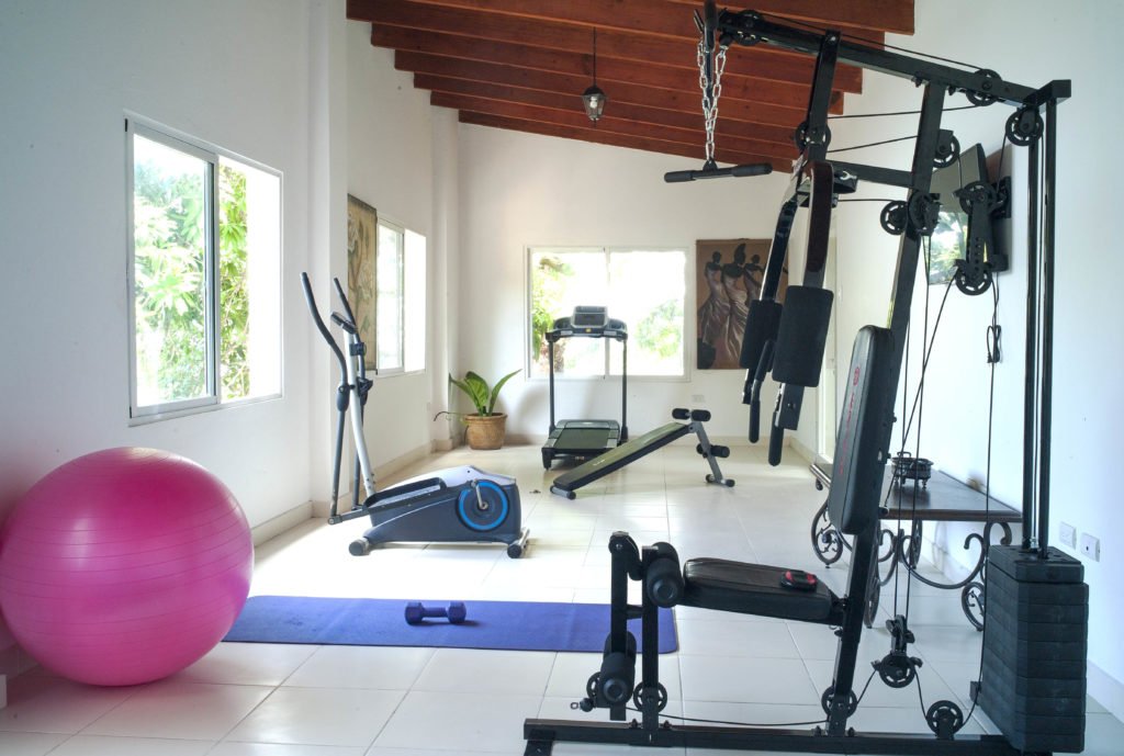 The Gym At Ekolojik Resort hotel in Cap-Haïtien